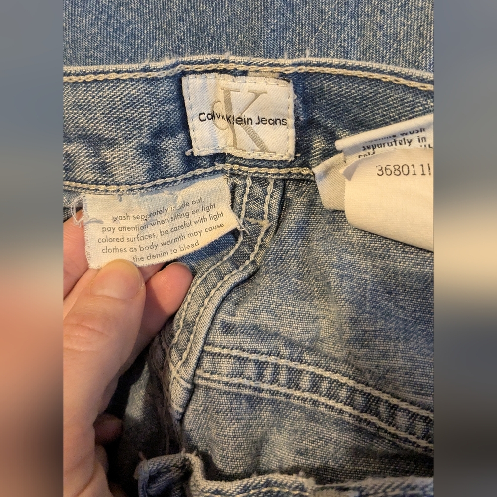 Calvin Klein Size 27 Jeans Boyfriend Jean - Picture 7 of 13